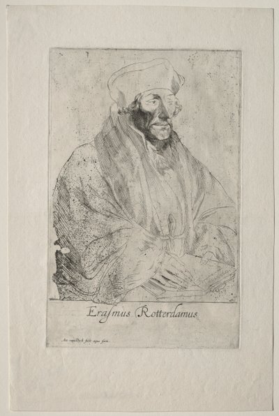 Desiderio Erasmo da Rotterdam da Anthony van Dyck