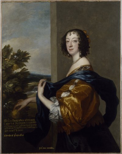 Elizabeth, Lady Dungarvan e Clifford da Anthony van Dyck