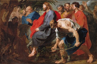 Ingresso di Cristo a Gerusalemme da Anthony van Dyck