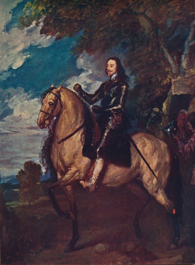 Ritratto equestre di Carlo I, c1637, c1915 da Anthony van Dyck
