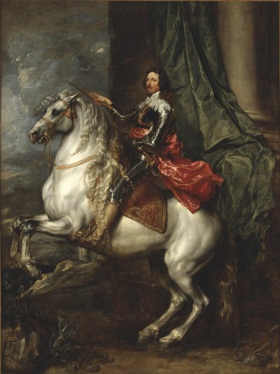 Ritratto Equestre di Tommaso Francesco di Savoia, Principe di Carignano da Anthony van Dyck