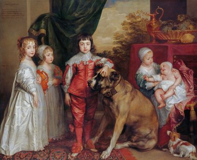 I cinque figli maggiori di Carlo I da Anthony van Dyck