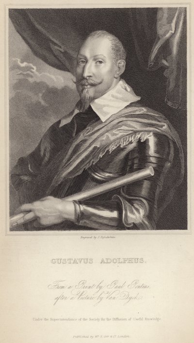 Gustavo Adolfo II di Svezia da Anthony van Dyck