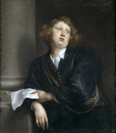 Ritratto del compositore e organista Henricus Liberti da Anthony van Dyck