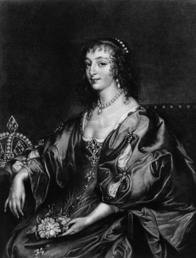 Henrietta Maria (1609-69), illustrazione da 