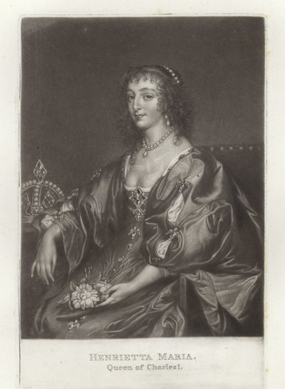 Enrichetta Maria da Anthony van Dyck