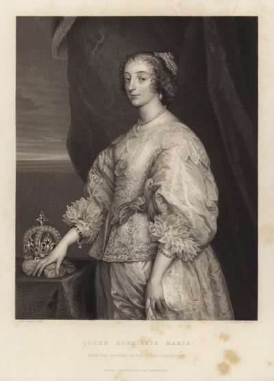 Enrichetta Maria da Anthony van Dyck