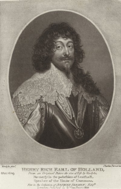 Henry Rich, Conte di Holland da Anthony van Dyck