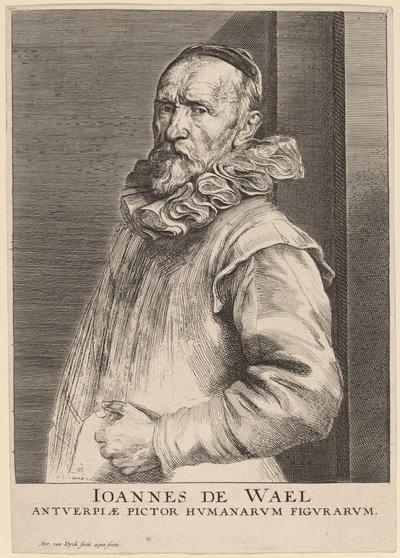 Jan de Wael, c. 1630 da Anthony van Dyck