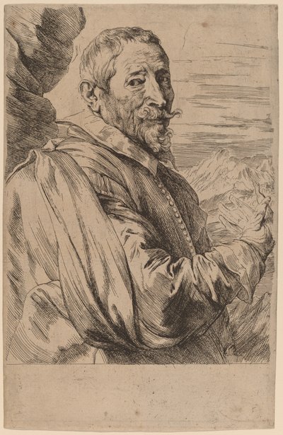 Jodocus de Momper da Anthony van Dyck