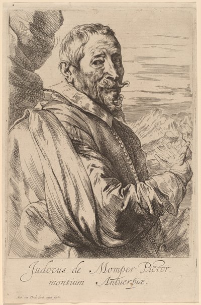 Jodocus de Momper, probabilmente 1626-1641 da Anthony van Dyck