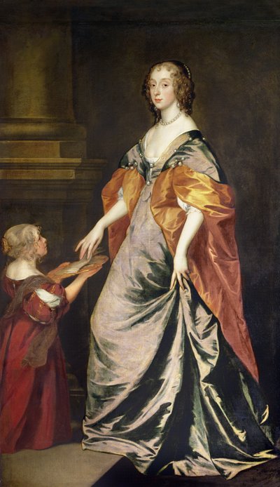 Lady Mary Villiers e Mrs Gibson da Anthony van Dyck
