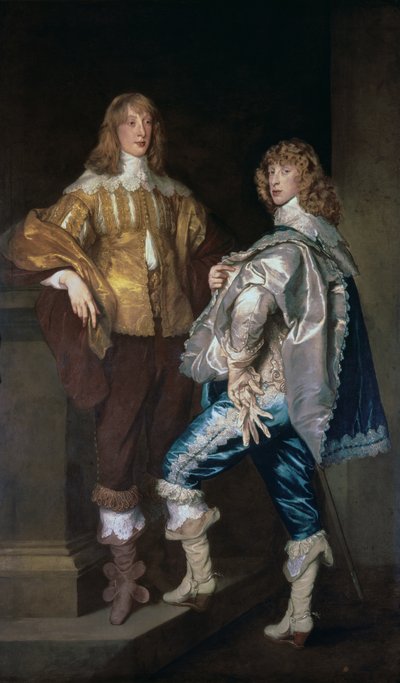 Lord John Stuart e suo fratello, Lord Bernard Stuart da Anthony van Dyck