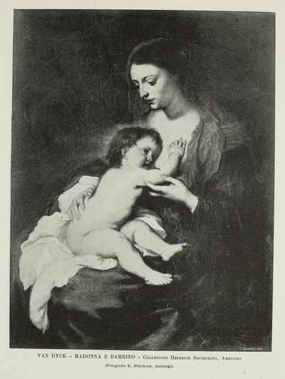 Madonna con Bambino da Anthony van Dyck