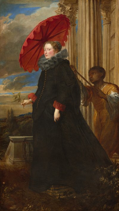 Marchesa Elena Grimaldi Cattaneo da Anthony van Dyck