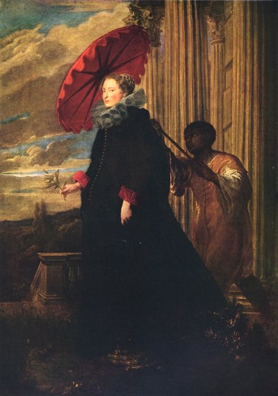 Marchesa Elena Grimaldi, Moglie del Marchese Nicola Cattaneo da Anthony van Dyck