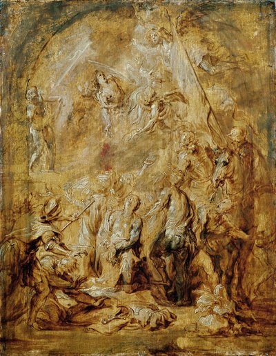 Martirio di San Giorgio da Anthony van Dyck