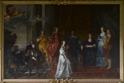 Filippo Herbert (1584-1650), 4° Conte di Pembroke e la sua famiglia da Anthony van Dyck