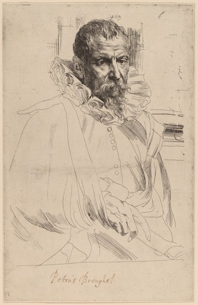 Pieter Bruegel il Giovane da Anthony van Dyck