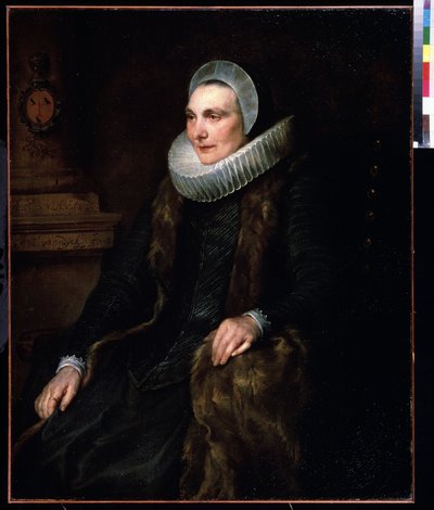 Ritratto di Maria Bosschaert da Anthony van Dyck