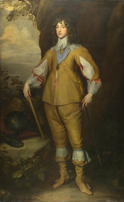 Ritratto di Carlo I Luigi 1617-1680, Elettore Palatino da Anthony van, Dyck