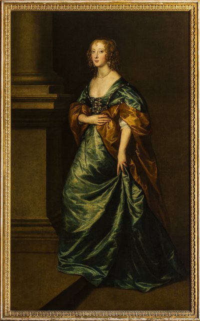 Ritratto di Elizabeth Cecil, Contessa di Devonshire, c.1639 (olio su tela) da Anthony van Dyck