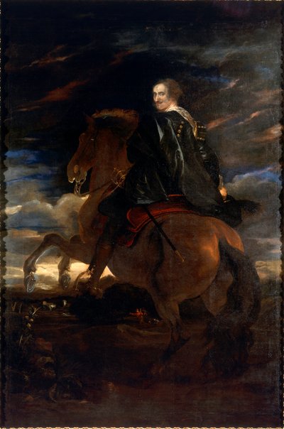 Ritratto di Giovanni Paolo Balbi a cavallo da Anthony van Dyck