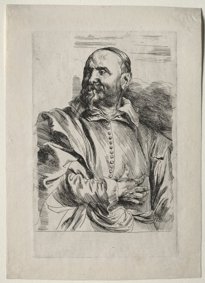 Ritratto di Jan Snellinx da Anthony van Dyck