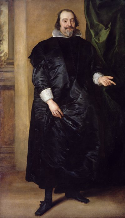 Ritratto di Joost de Hertoghe (m.1638) c.1635 da Anthony van Dyck
