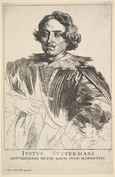 Ritratto di Justus Suttermans da Anthony van Dyck