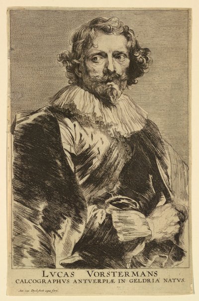 Ritratto di Lucas Vorsterman I, dall