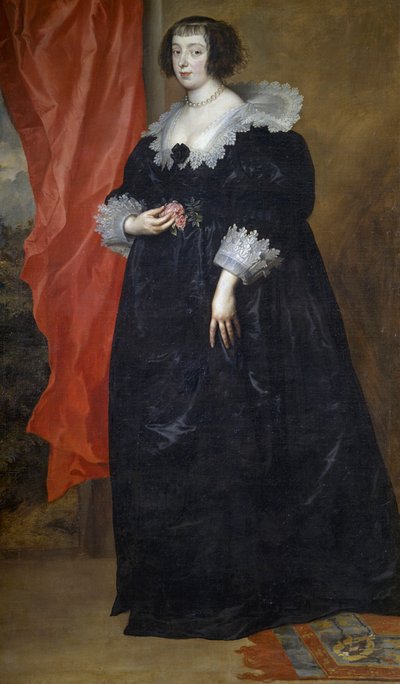 Ritratto di Margherita di Lorena da Anthony van Dyck