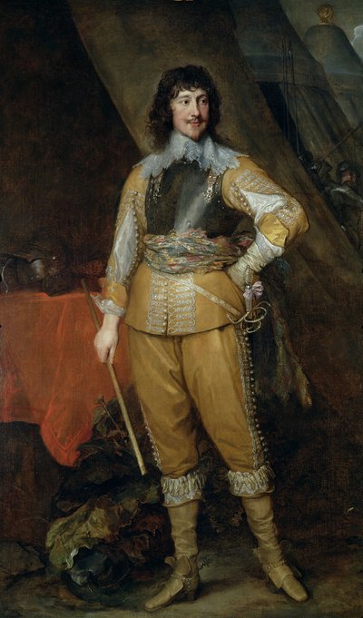 Ritratto di Mountjoy Blount, Conte di Newport (c.1597-1666) c.1637-8 da Anthony van Dyck