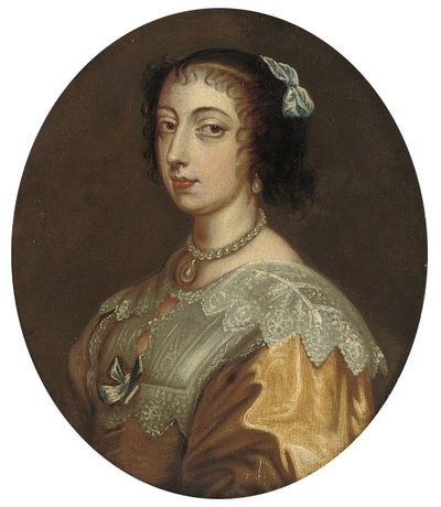 Ritratto della Regina Enrichetta Maria da Anthony van Dyck