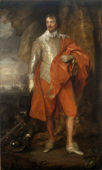 Ritratto di Robert Rich, 2° conte di Warwick 1587-1658, tra il 1632 e il 1641 da Anthony van Dyck