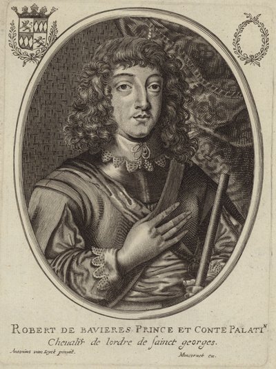 Ritratto di Robert de Bavieres da Anthony van Dyck