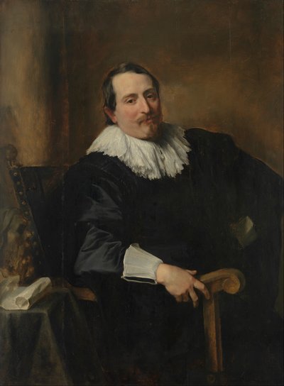 Ritratto di Theodoor Rombouts da Anthony van Dyck