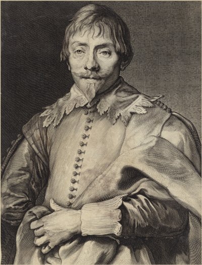 Ritratto di Willem Hondius da Anthony van Dyck