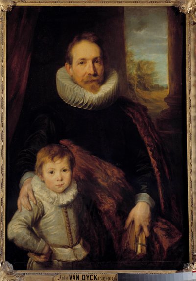 Ritratto di un padre e suo figlio o 