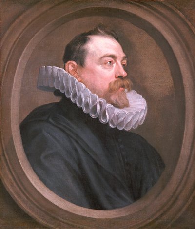 Ritratto di un uomo, busto, c1620-1640 da Anthony van Dyck