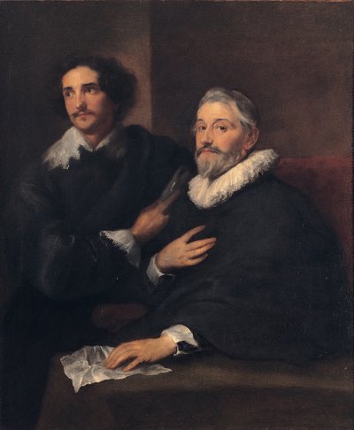 Ritratto dei fratelli de Wael, c. 1620-1630 da Anthony van Dyck