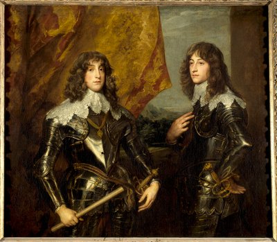 Ritratti dei Principi Palatini, Carlo Luigi I e Roberto, figli del re di Boemia Federico V da Anthony van Dyck