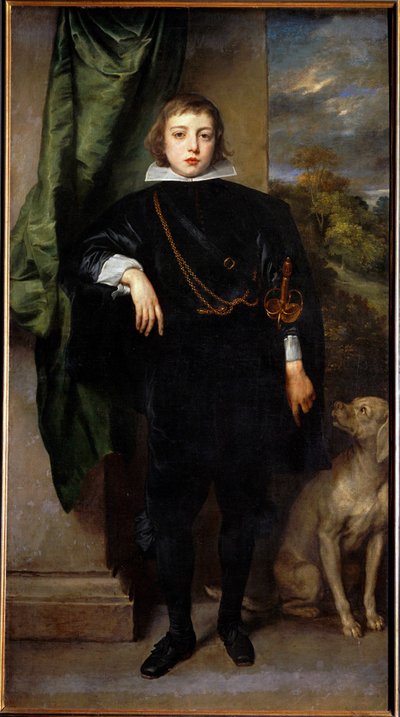 Il principe Ruprecht von der Pfalz, ammiraglio inglese, figlio di Federico V di Boemia, il "re d