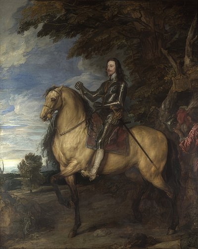 Ritratto equestre di Carlo I da Anthony van Dyck