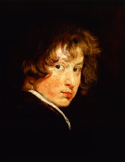 Autoritratto a sedici anni da Anthony van Dyck