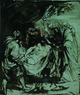 Studio per la sepoltura da Anthony van Dyck