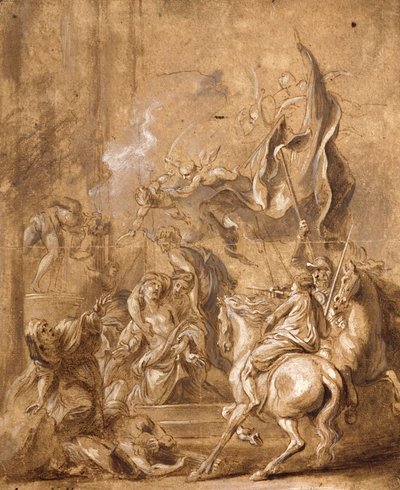 La conversione di Saulo da Anthony van Dyck