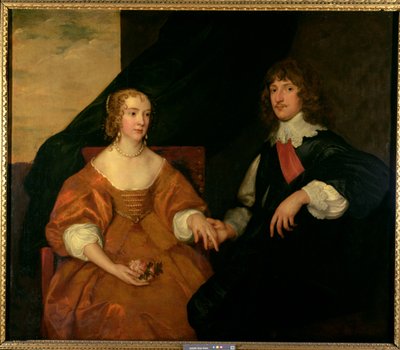 Il Conte e la Contessa di Bedford da Anthony van Dyck
