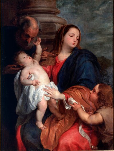 La Sacra Famiglia da Anthony van Dyck