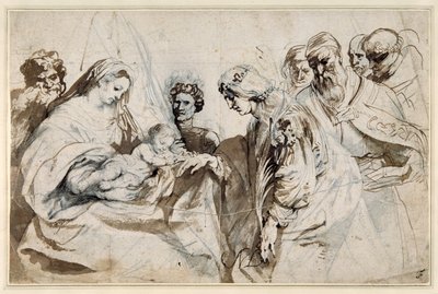 Il matrimonio mistico di Santa Caterina da Anthony van Dyck